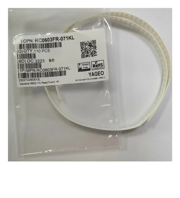 Filtre découplant la couche épaisse Chip Resistors de by-pass 0603 1000Ω de revêtement