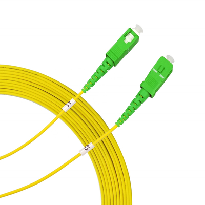 Corde de correction recto de câble optique de fibre