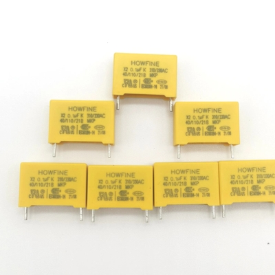 Le condensateur 0.1uF/275V/310V de sécurité a employé pour ligne à travers