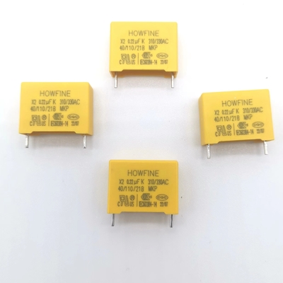 Résistance-capacitorce, condensateur 0.22uF/275V/310V/330V de tension de réduction