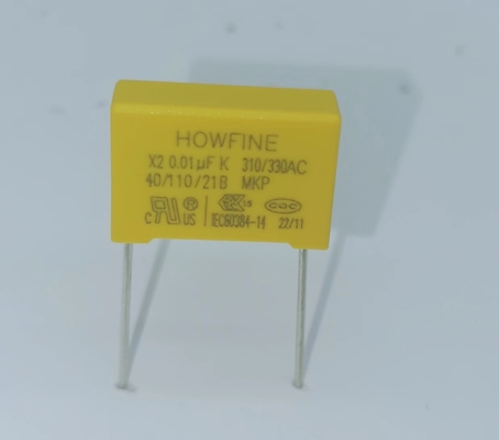 Condensateur anti-brouillage film polypropylène 103K/310V P15mm pour LED