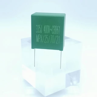 Nouveau condensateur de fonctionnement de haute qualité CBB61 335J/400V P20mm