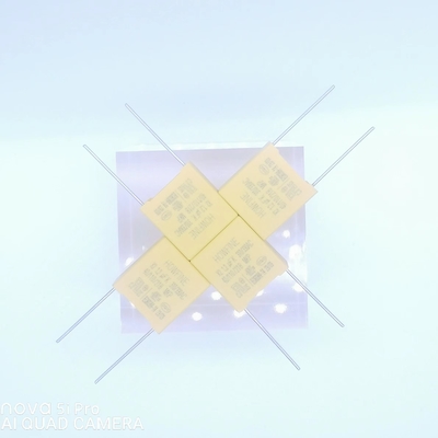Couleur jaune métallisée du condensateur 125K 310V de sécurité du polypropylène X2