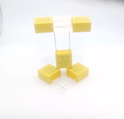 Couleur jaune métallisée du condensateur 125K 310V de sécurité du polypropylène X2