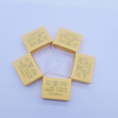 Condensateur jaune MPX-X2 0.56UF 310V-330V P22.5MM de sécurité de couleur